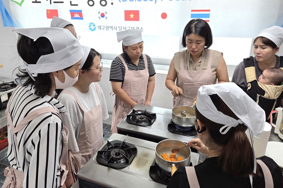 ▲ 대구 달서구(구청장 이태훈)는 다문화가정의 건강한 식생활 정착을 지원하기 위해 ‘달서 포커스 온 영양’ 프로그램을 운영하고 있다.ⓒ달서구