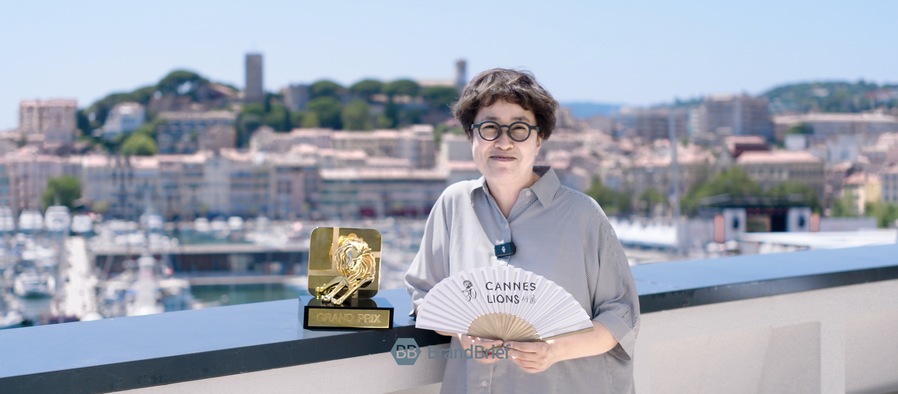 ▲ 김정아 이노션 부사장 겸 CCO. ©프랑스 칸 = 이준원 기자