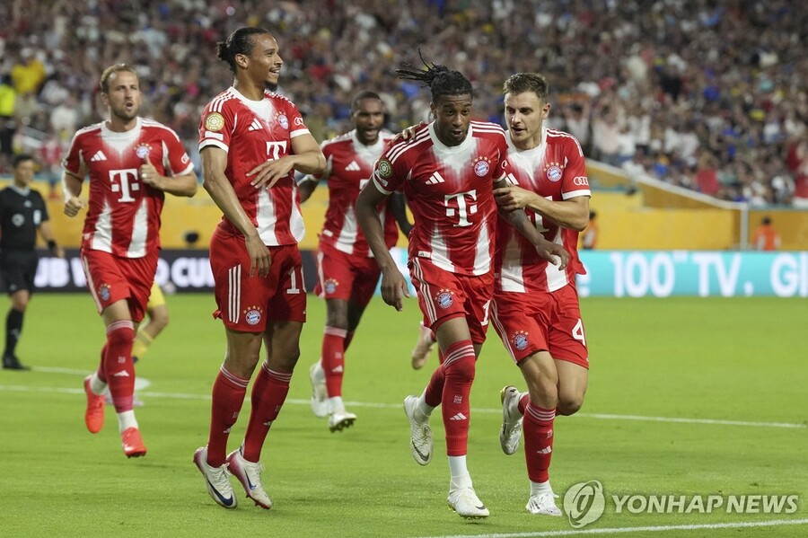 '<b>김민재 결장</b>' <b>뮌헨</b>, 보카 주니어스에 2-1 승 … <b>클럽월드컵</b> 16강 조기 확...