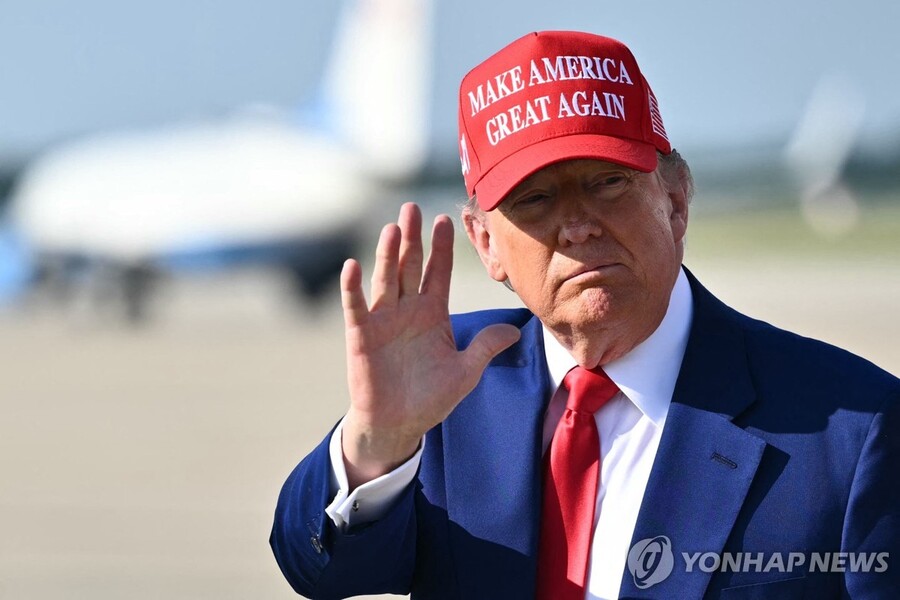 ▲ 도널드 트럼프 미국 대통령./연합뉴스