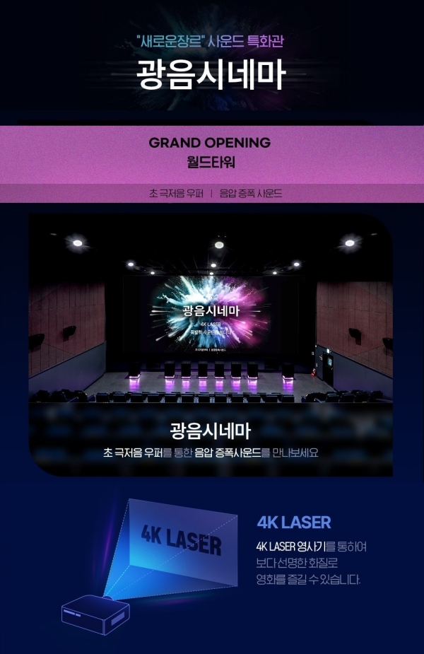 ▲ 광음시네마ⓒ롯데시네마