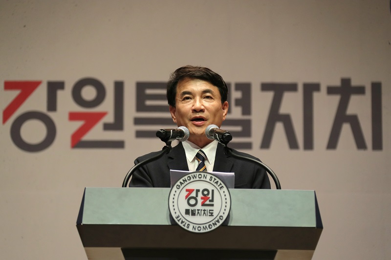 ▲ 김진태 강원특별자치도지사. ⓒ강원특별자치도