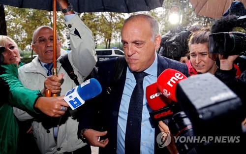 ▲ 스페인 프리메라리가 테바스 회장이 클럽월드컵의 폐지를 적극적으로 주장했다.ⓒ연합뉴스 제공