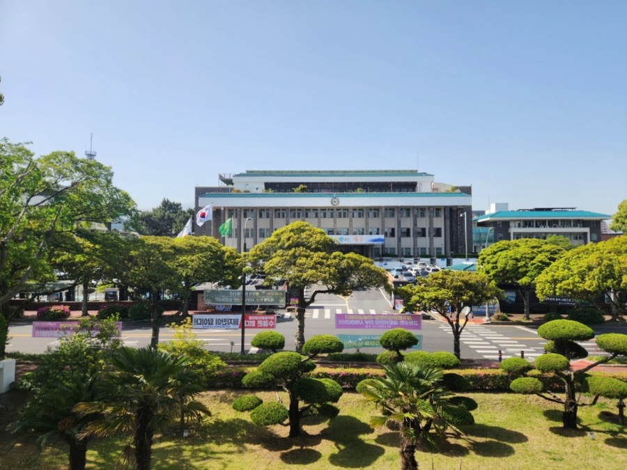 ▲ 제주특별자치도청 전경 ⓒ노재균 기자