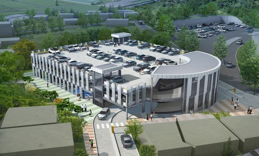 ▲ 대소 공영주차장 조감도.ⓒ음성군