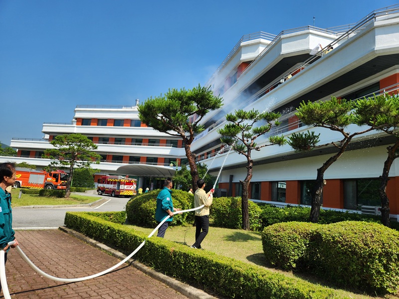 ▲ 재난 대응 합동훈련 장면. ⓒ한국방송광고진흥공사
