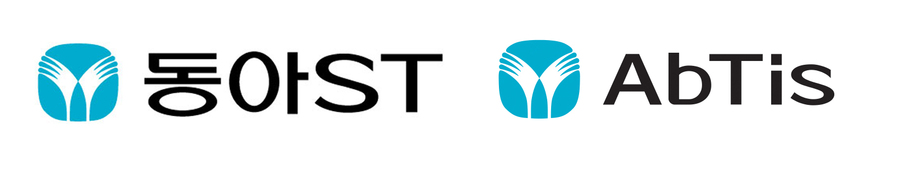 ▲ 동아에스티 및 앱티스 로고. ⓒ각사