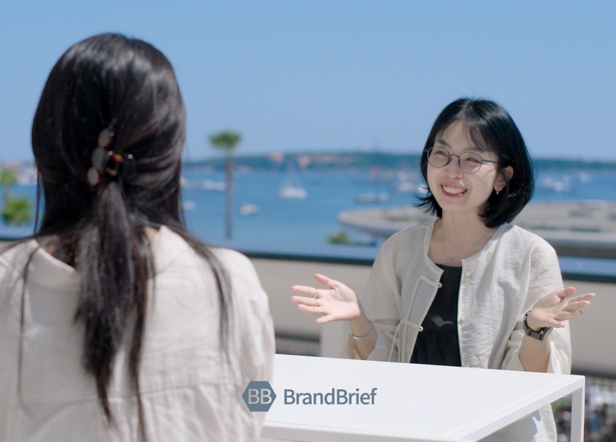 ▲ 문나리 이노션 CD. ©프랑스 칸 = 이준원 기자