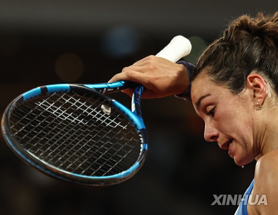 ▲ 프랑스오픈 4강 신화를 썼던 보아송이 윔블던에서는 예선에서 탈락했다.ⓒ연합뉴스 제공