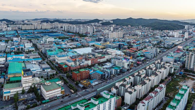 ▲ 인천시  부평산단 전경 ⓒ 인천시 제공