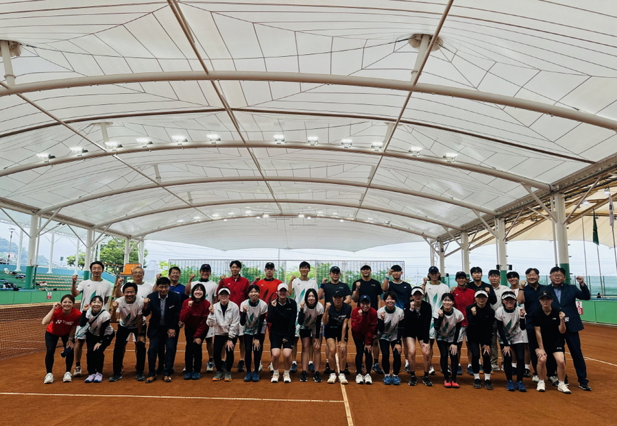 ▲ 소프트테니스 일본 국가대표팀ⓒ