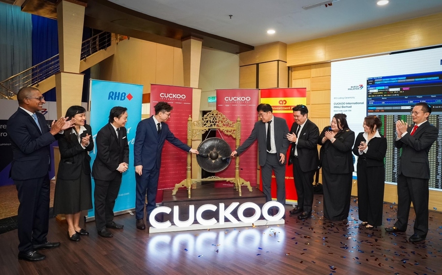 ▲ 쿠쿠 말레이시아 법인이 말레이시아 증권회사 메인마켓에 상장했다.ⓒ쿠쿠