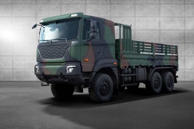 ▲ 기아의 중형표준차 5톤 모델 ⓒ기아