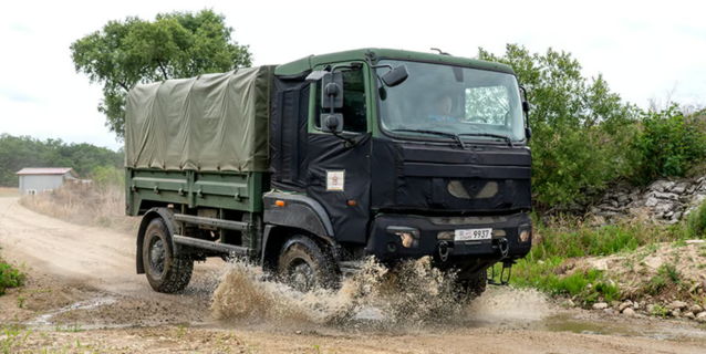 ▲ 기아의 중형표준차 2.5톤 모델 ⓒ기아