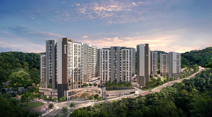 ▲ 대전 문화공원 수자인 투시도.ⓒBS 한양