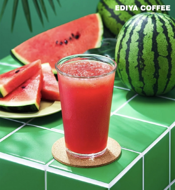 ▲ ‘생과일 음료’ 3종ⓒ이디야커피