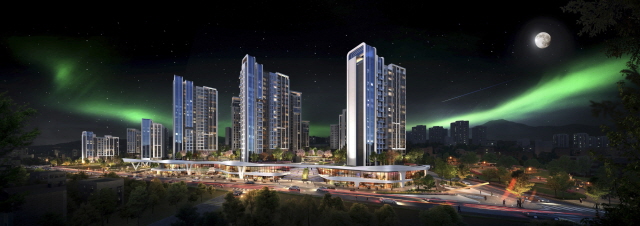 ▲ 미아9-2 재건축 투시도. ⓒ현대건설