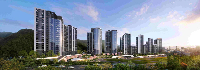 ▲ 래미안 엘리미엄 울산 투시도. ⓒ삼성물산 건설부문