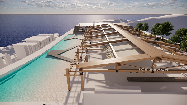 ▲ 아이스비치 ⓒ소노인터내셔널