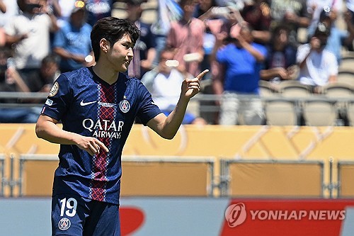 ▲ 이강인이 인터 마이애미전에 20분 간 활약했지만 좋은 평점을 받지 못했다.ⓒ연합뉴스 제공