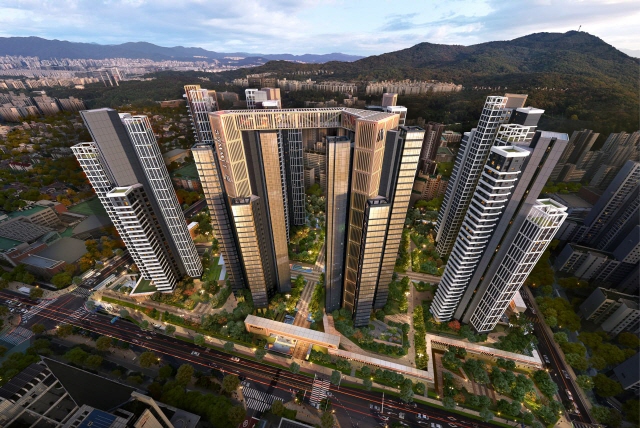 ▲ 대우건설 써밋 프라니티 조감도.ⓒ대우건설