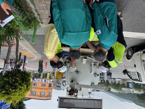 ▲ 침수 피해지역 점검.ⓒ공주시