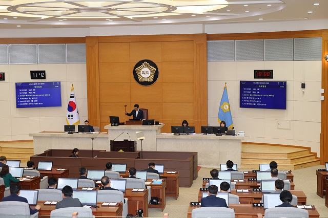 ▲ 포항시의회는 제324회 제1차 정례회를 폐회했다.ⓒ포항시의회