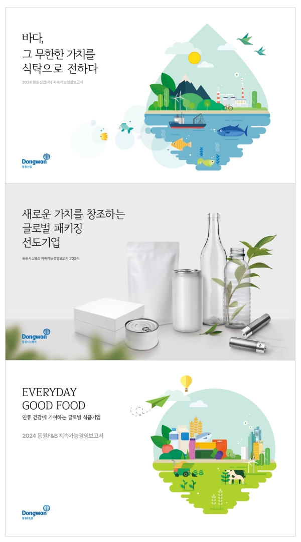 ▲ 2024 지속가능경영보고서ⓒ동원그룹
