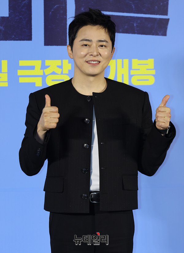 ▲ 영화 '좀비딸(감독 필감성)' 제작보고회에 참석한 배우 조정석. ⓒ정상윤 기자