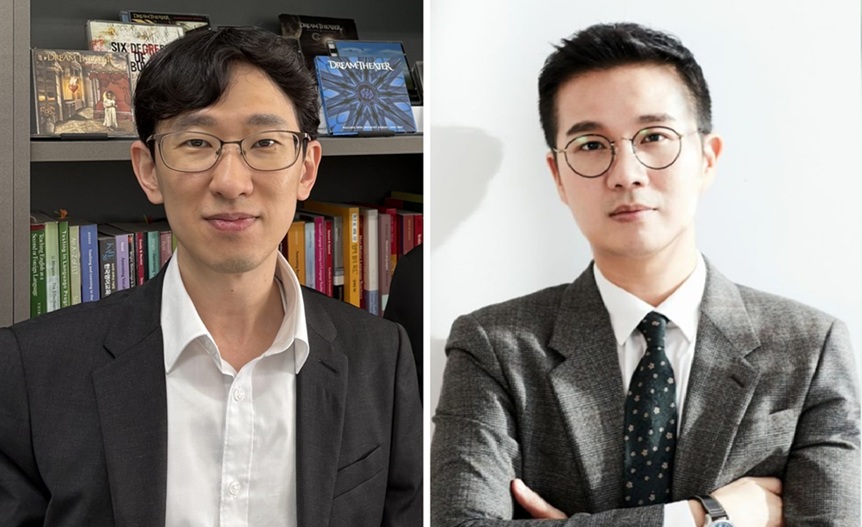 ▲ 중앙대 이장호 교수(왼쪽)와 전북대 황요한 교수.ⓒ중앙대