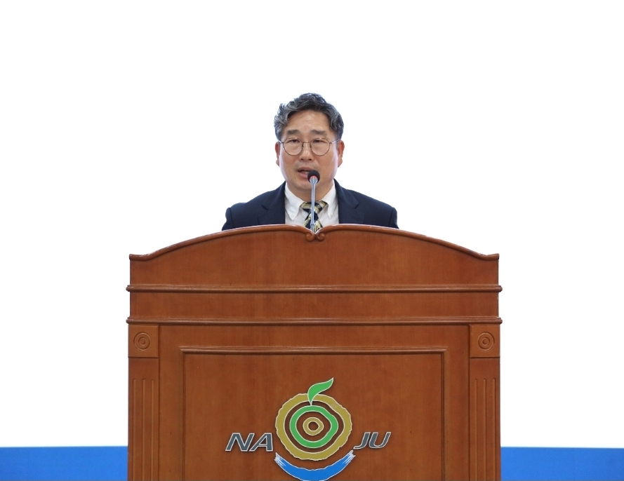 ▲ 나주시 제22대 부시장에 강상구 전 전라남도 에너지산업국장이 취임했다.ⓒ나주시 제공