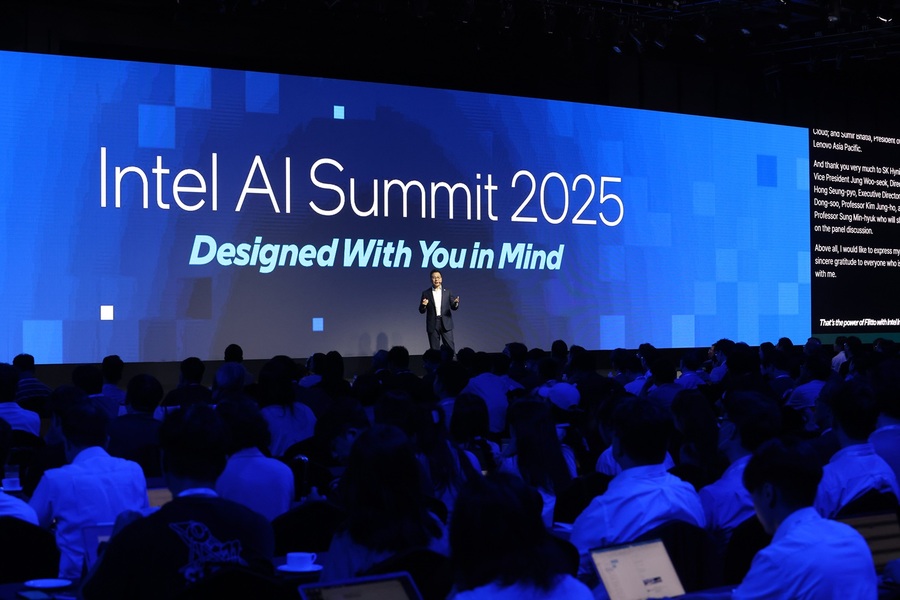 ▲ 배태원 인텔코리아 사장이 환영사를 하고 있다.ⓒ인텔코리아