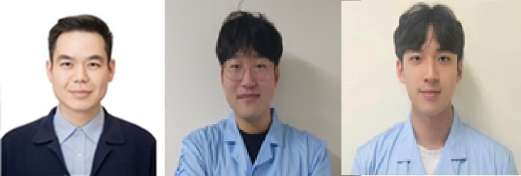 ▲ 왼쪽부터 유호천 교수, 한영민 박사과정생, 송재찬 석박통합과정생.ⓒ한양대