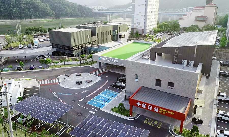▲ 단양군보건의료원 전경. ⓒ단양군