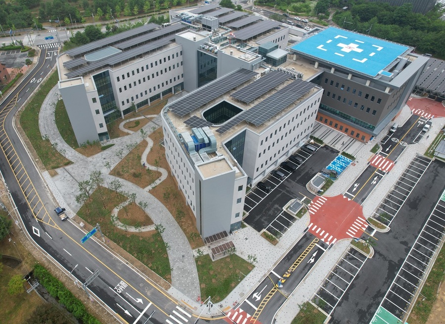 ▲ 음성군 국립소방병원 전경. ⓒ음성군