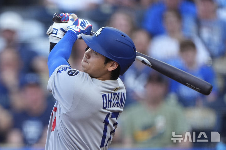 ▲ MLB 내셔널리그 홈런 1위 오타니가 올스타전에 선발 출격한다.ⓒ뉴시스 제공