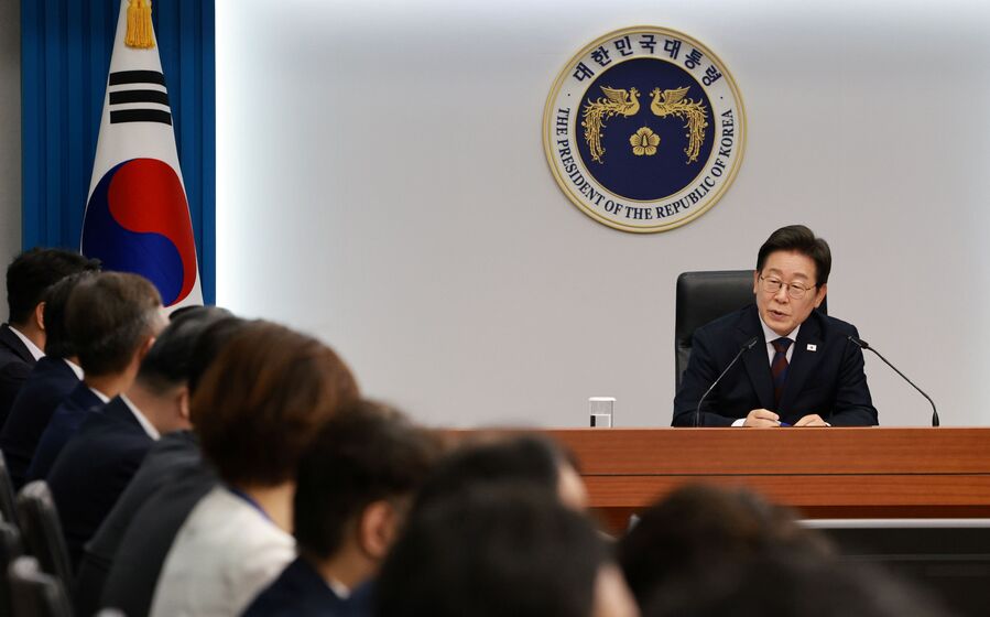 ▲ 이재명 대통령이 3일 서울 용산 대통령실 청사에서 열린 제2차 수석보좌관회의에서 발언하고 있다. ⓒ뉴시스