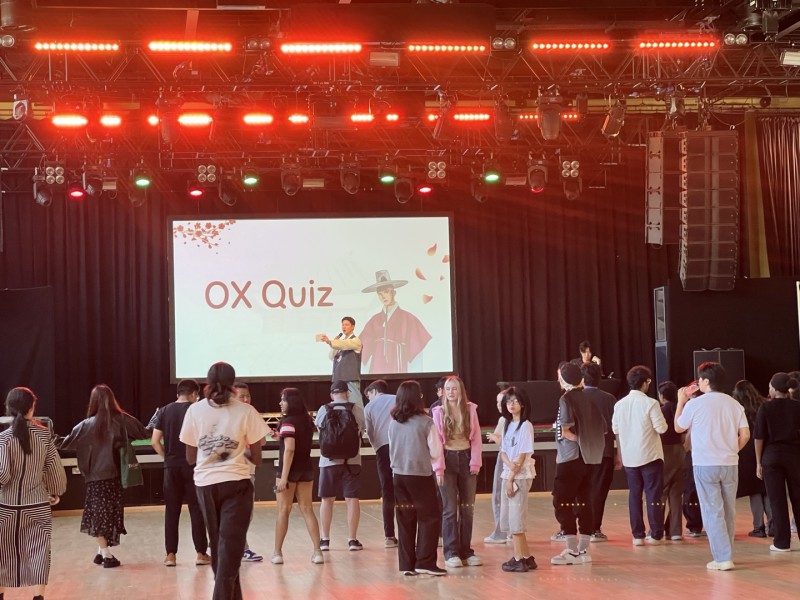 ▲ 영국 리버풀에서 열린 '한국의 날 행사' 가운데 한국문화 퀴즈쇼 모습.ⓒ문체부