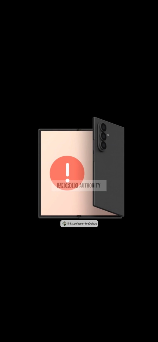 ▲ 삼성전자 3단 접이식 폴더블폰을 한면 접었을 때 이미지 ⓒ안드로이드 오소리티(Android Authority)