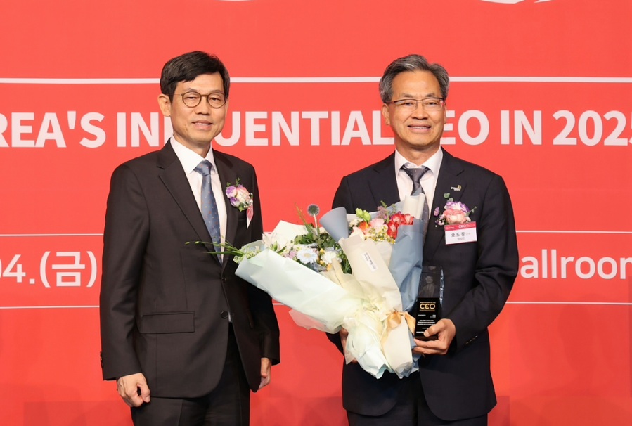 ▲ 오도창 영양군수가 지난 7월 4일 TV조선이 주관하는 ‘2025 한국의 영향력 있는 CEO’에 자치행정경영분야 대상 수상자로 선정됐다.ⓒ영양군