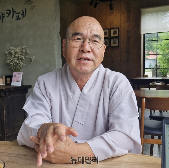 ▲ 현진 스님은 “양질의 콘텐츠를 개발하고, 안정적인 재정 기반을 구축해 지상파 방송의 공적 가치를 실현하겠다”고 밝혔다.ⓒ양승갑 기자