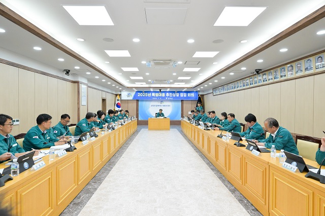 ▲ 영덕군은 지난 3일 문성준 부군수의 주재로 ‘폭염 대응 추진사항 점검 회의’를 개최했다.ⓒ영덕군