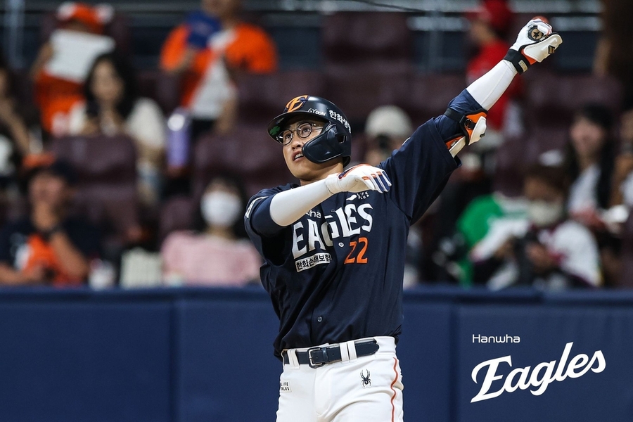 ▲ 한화가 33년 만에 전반기 1위를 확정했다.ⓒ한화 이글스 제공