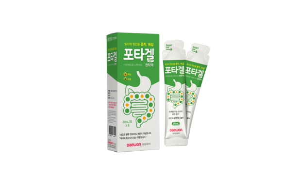 ▲ 포타겔현탁액. ⓒ대원제약