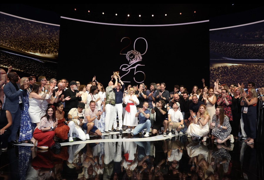 ▲ 2025 칸라이언즈에서 올해의 크리에이티브 회사(Creative Company of the Year)로 선정된 WPP. ©Cannes Lions