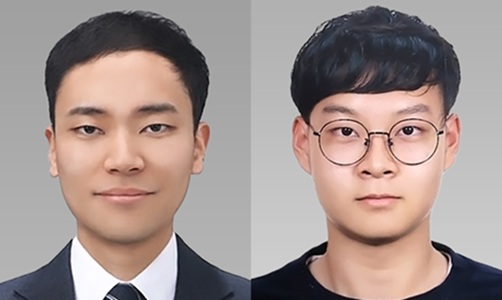 ▲ 서강대학교 기계공학과 강성민 교수(왼쪽)와 최지성 연구원.ⓒ서강대
