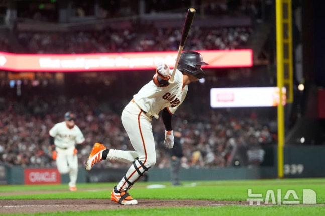 ▲ 하루 만에 선발 복귀한 샌프란시스코 이정후가 4타수 1안타 1타점을 기록했다.ⓒ뉴시스 제공