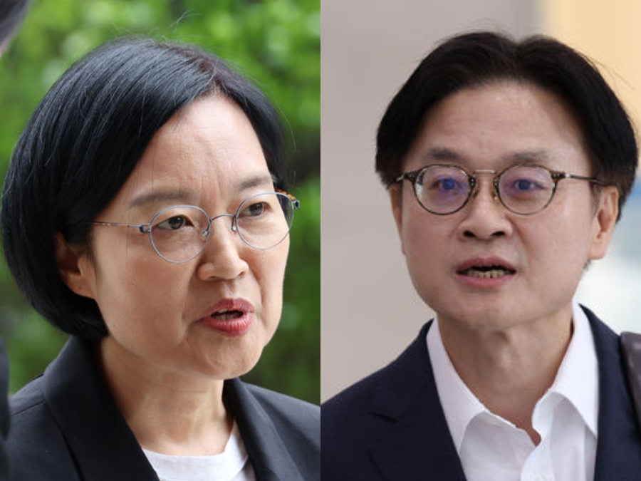 ▲ (좌측부터) 한성숙 중소벤처기업부 장관 후보자, 김정관 산업통상자원부 장관 후보자. ⓒ뉴시스