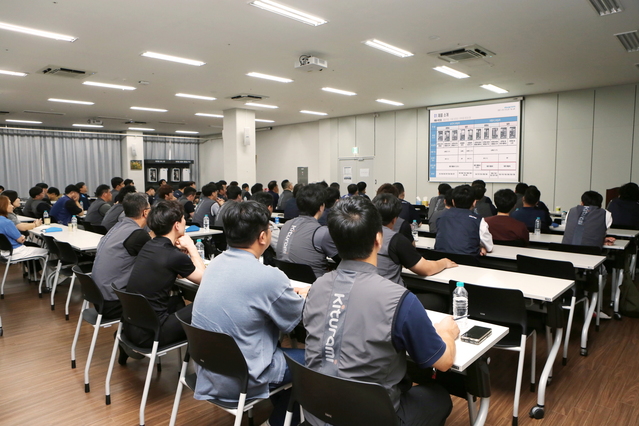 ▲ 귀뚜라미가 전국 대리점 엔지니어 700여 명을 대상으로 하절기 서비스 기술 교육을 진행한다.ⓒ귀뚜라미