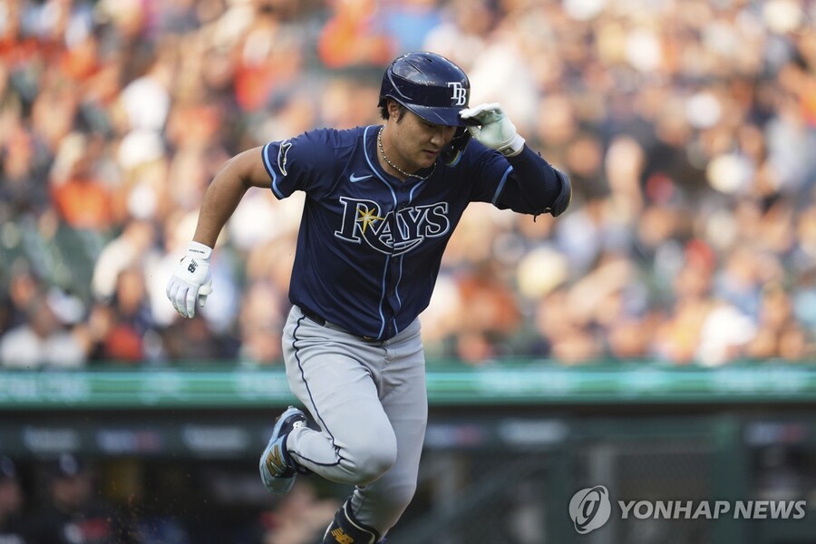 ▲ 챔파베이 김하성이 다시 빅리그로 돌아왔고, 1안타를 생산했다.ⓒ연합뉴스 제공